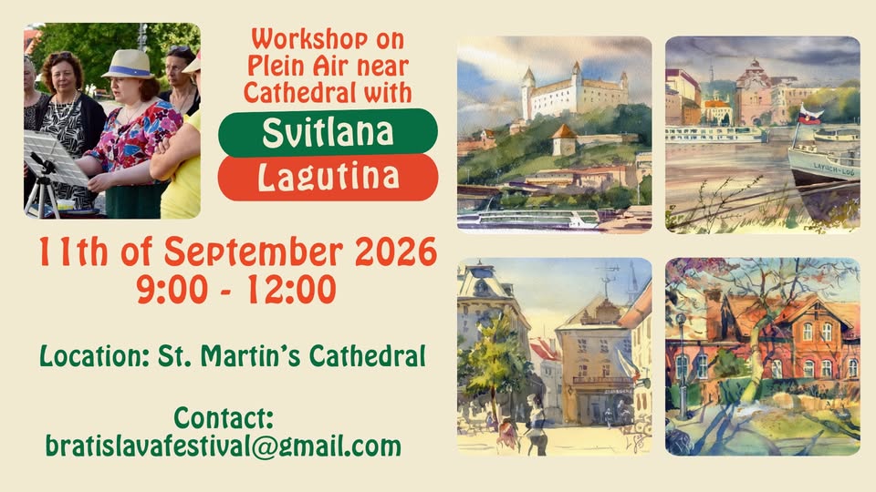 Watercolor Painting Workshop with Svitlana Lagutina
