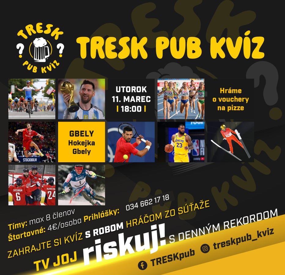 Gbely - ŠPORTOVÝ kvíz v Hokejke