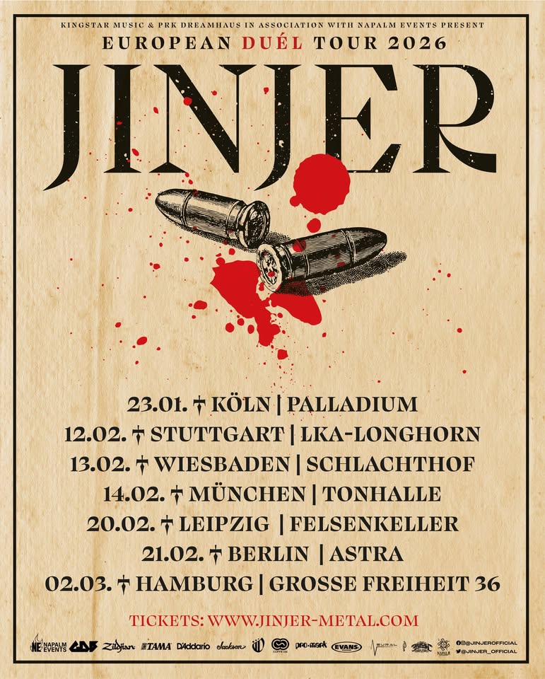 JINJER • Berlin • Astra Kulturhaus
