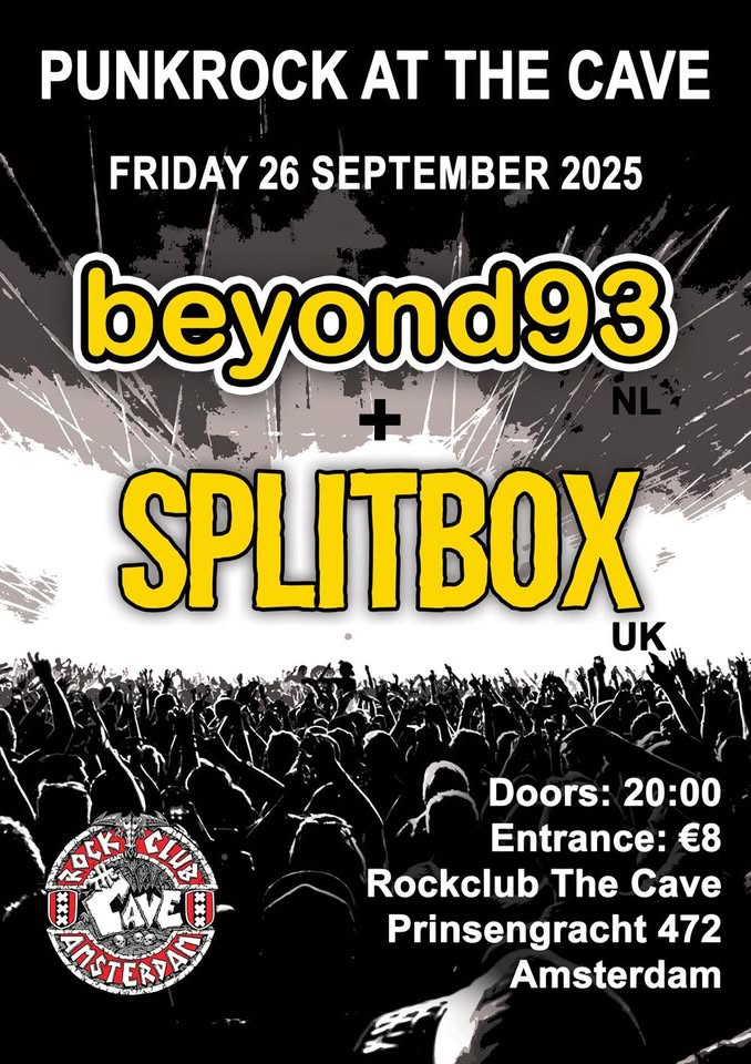 Beyond 93 and Splitbox | The Cave Rock Club Z Amsterdam