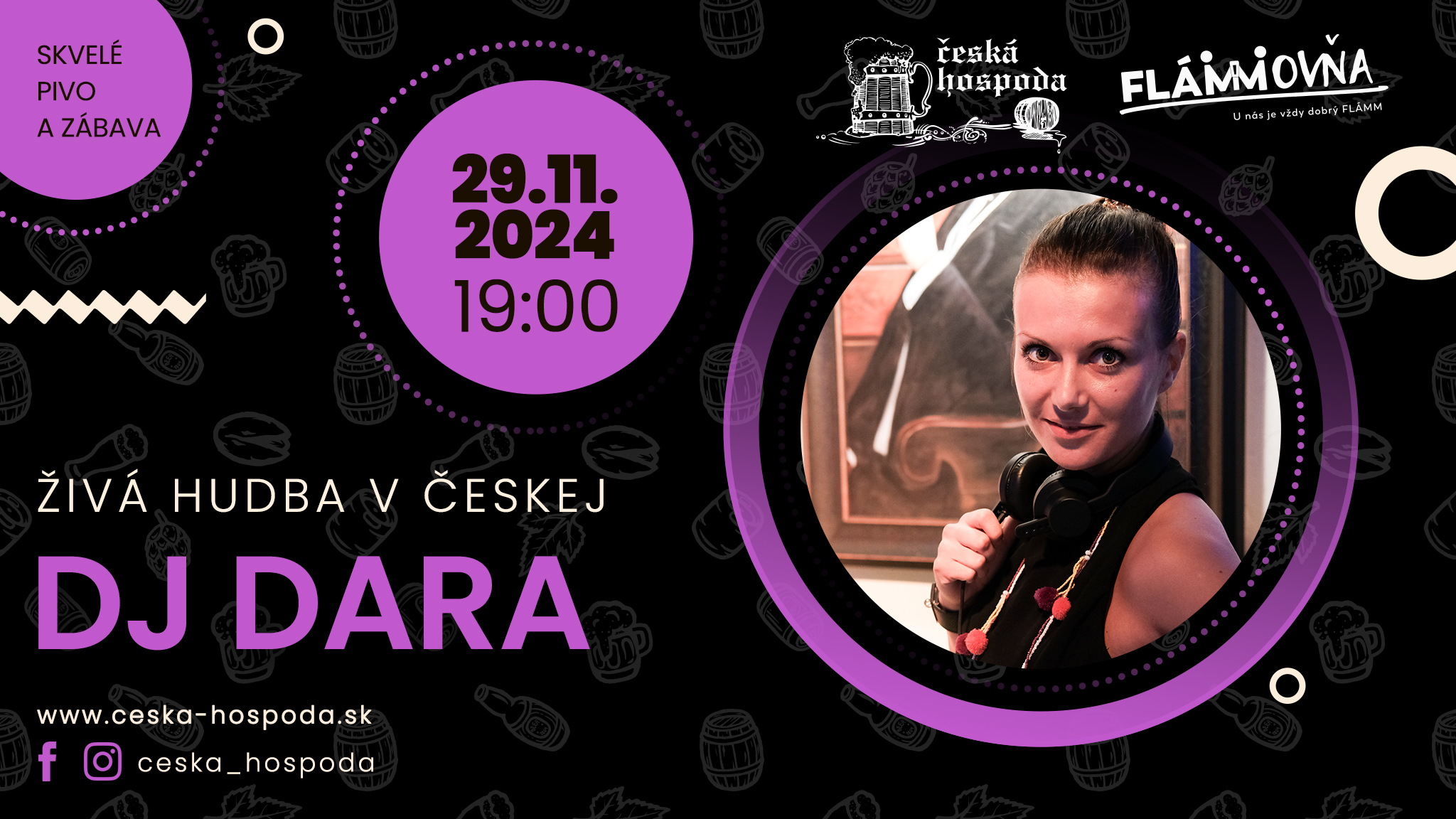 DJ DARA v Českej hospode 29-11-2024