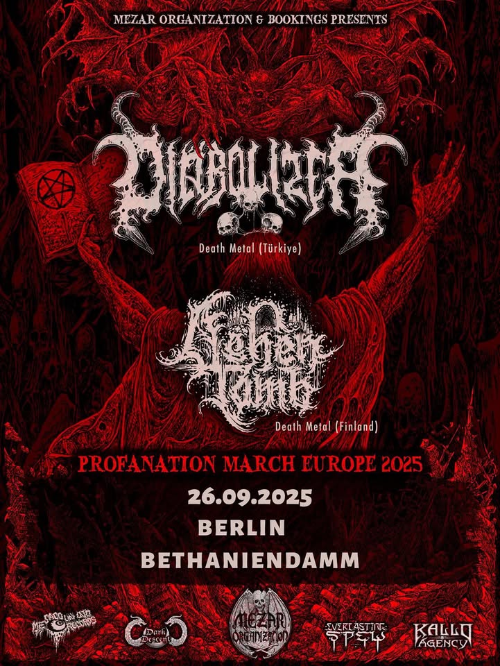 Diabolizer (TR) + Ashen Tomb (FIN) + Gates of Sanity @ RXXCHHXXS, Berlin