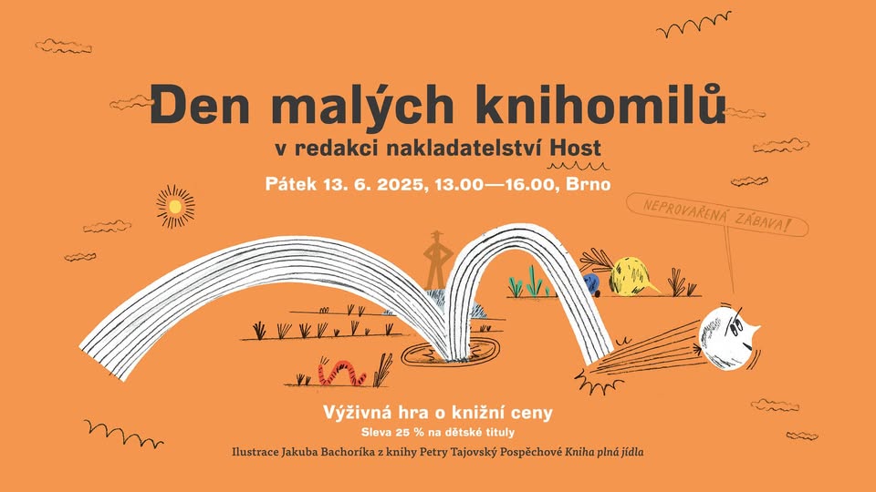 Den malých knihomilů v redakci nakladatelství Host