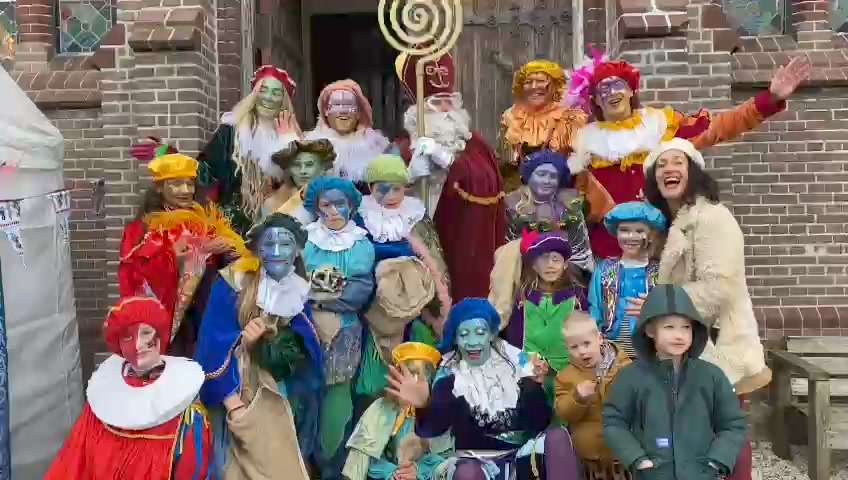 Sinterklaas komt naar Ruigoord