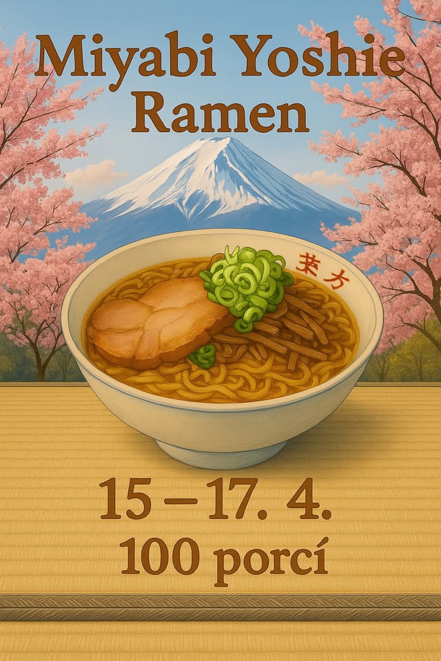 🍜 Yoshie Rámen Dny v Miyabi 🌸