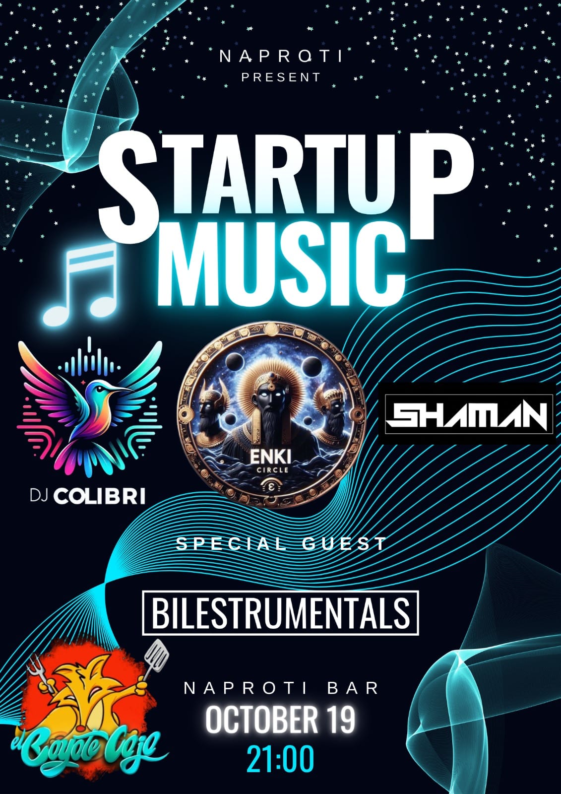Startupmusic - MC Enki feat. Bilestrumentals & DJ Colibrí & DJ Shaman