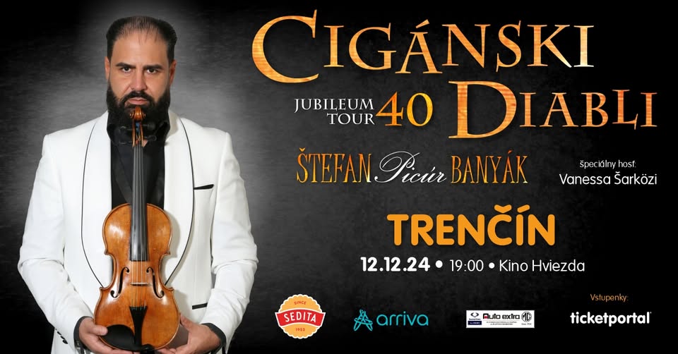 CIGÁNSKI DIABLI - JUBILEUM TOUR 40 | Trenčín
