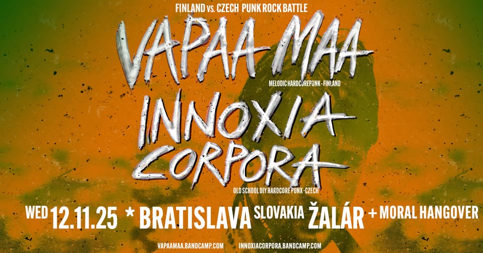 Vapaa Maa + Innoxia Corpora + Moral Hangover / ŽALÁR
