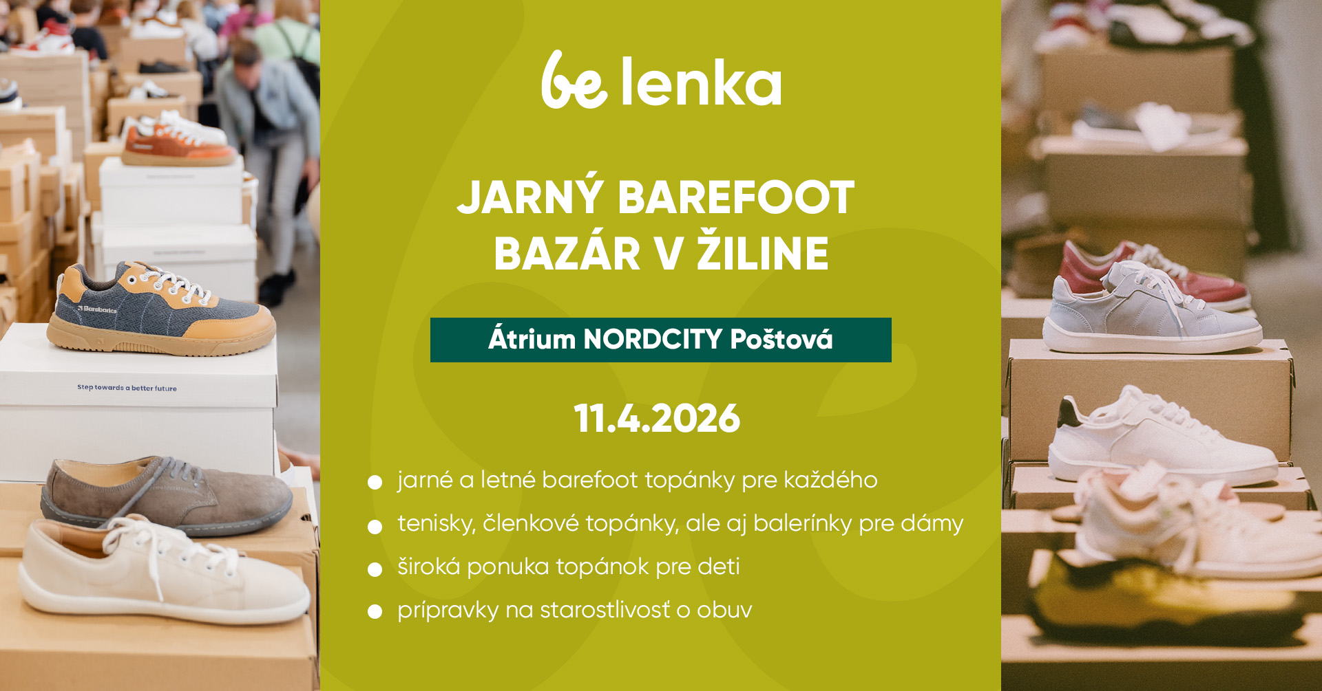 Jarný Be Lenka bazár v Žiline