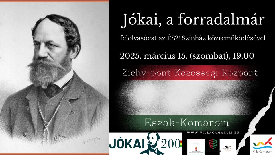 „Jókai, a forradalmár” / felolvasóest az ÉS?! Színház közreműködésével
