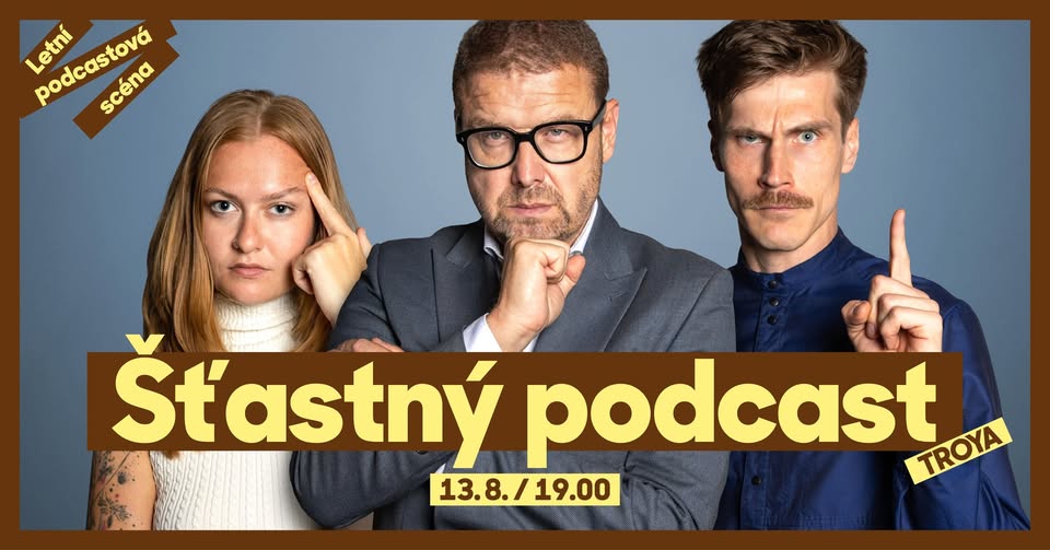 Šťastný podcast ŽIVĚ – Letní podcastová scéna 2025