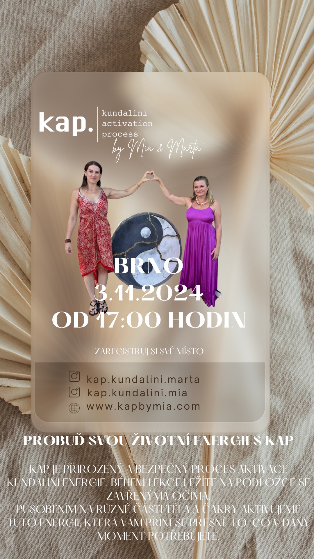 Speciální Intensive DUO KAP Kundalini aktivační proces