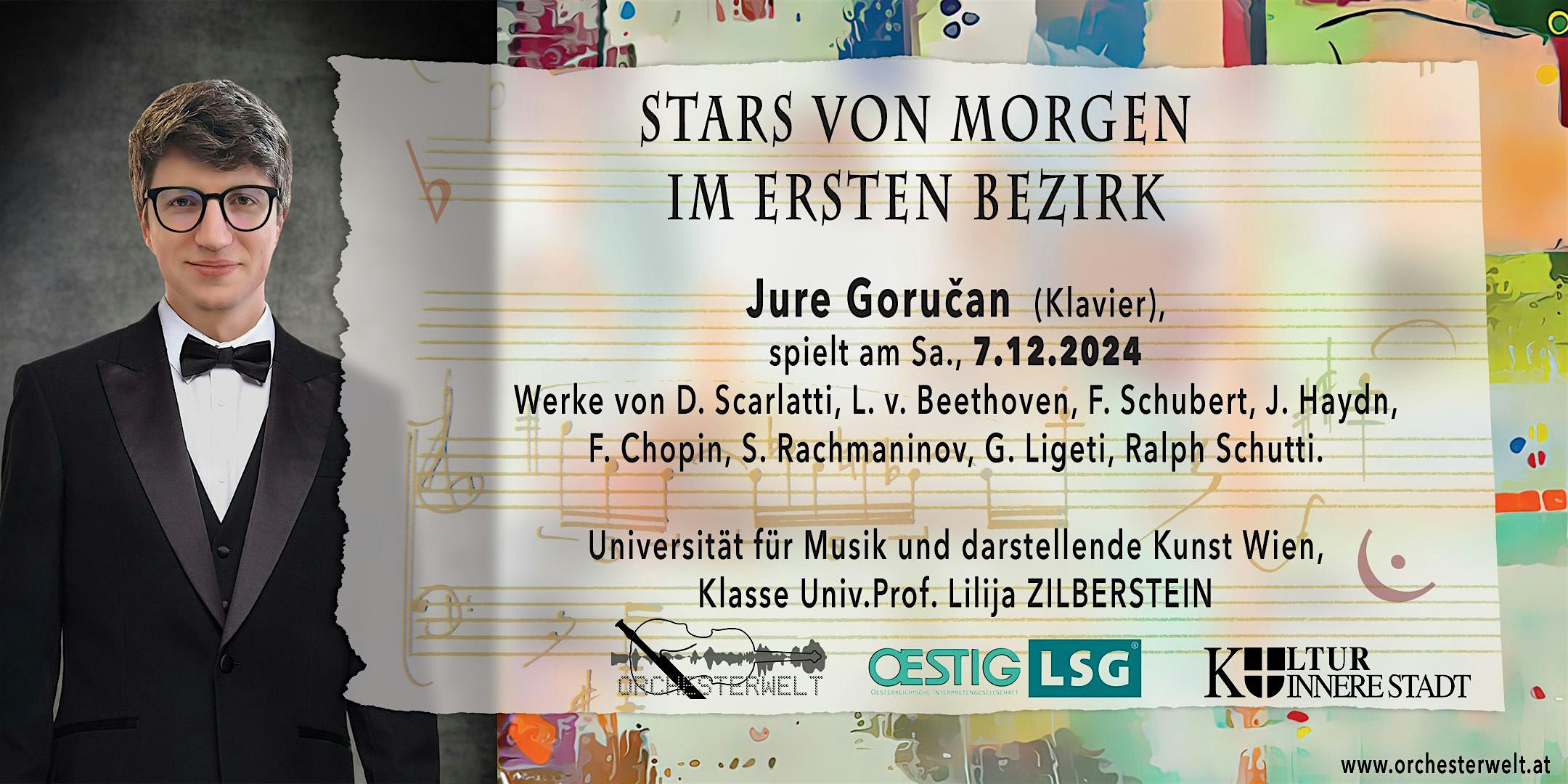 STARS VON MORGEN - Jure Gorucan 7.12.2024