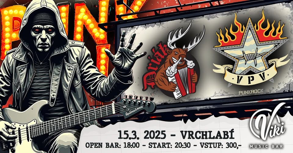 DRIÁK + VPV (Veteráni Příští Války) ve Vrchlabí