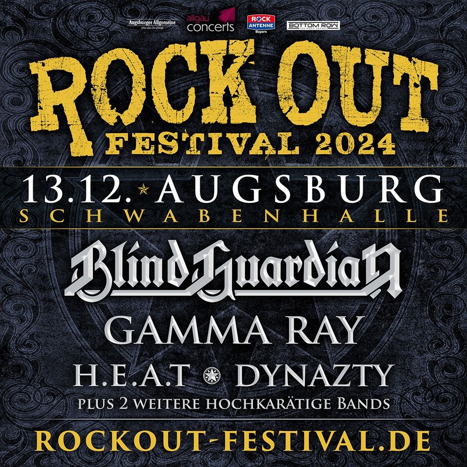 Rock Out Festival 2024 • Augsburg • Schwabenhalle
