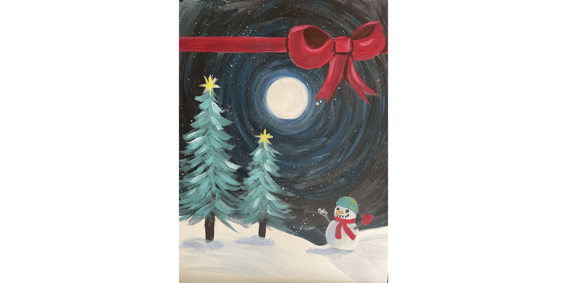 Winter Dreamland - Paint and Sip in Portland | Classpop!™