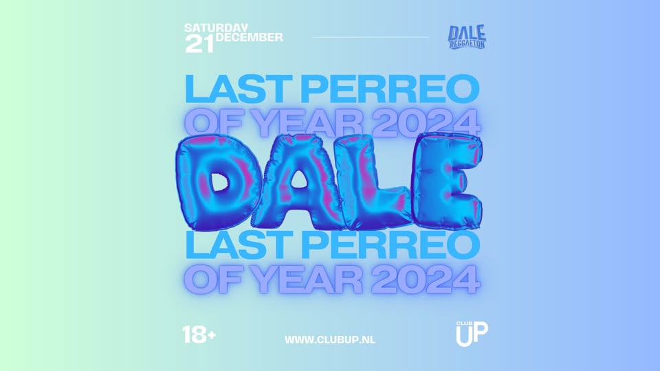 DALE REGGAETON | CLUB UP AMSTERDAM