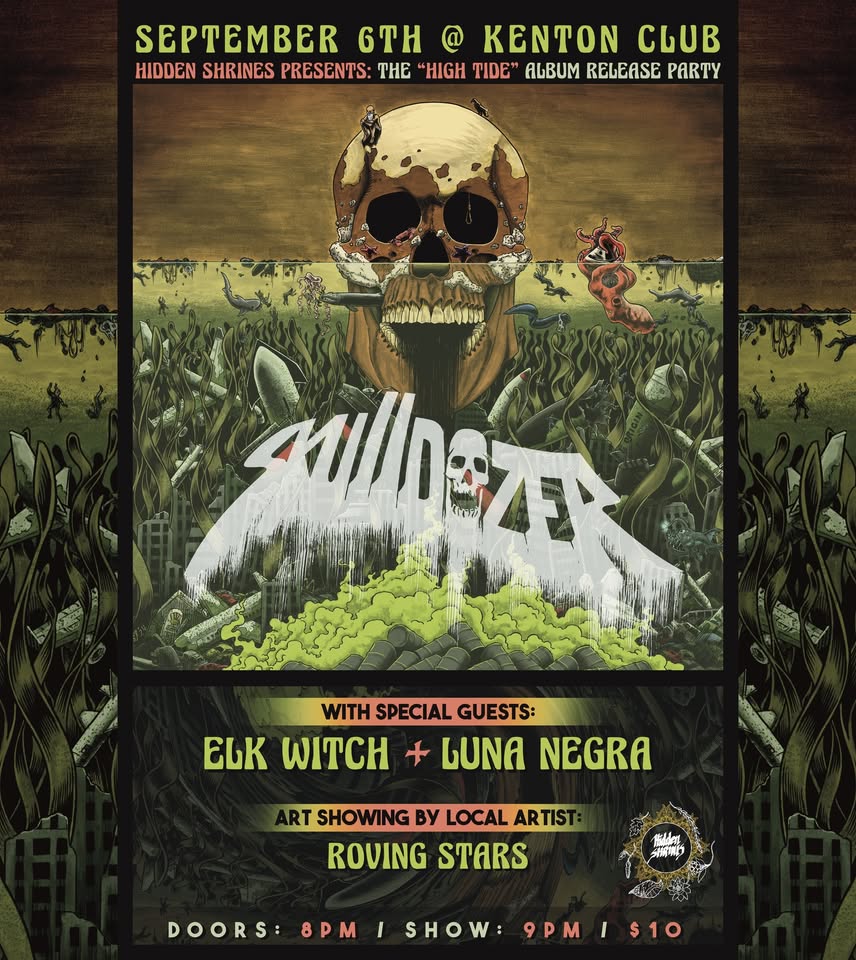 SkullDozer Album Release with Elk Witch & Luna Negra