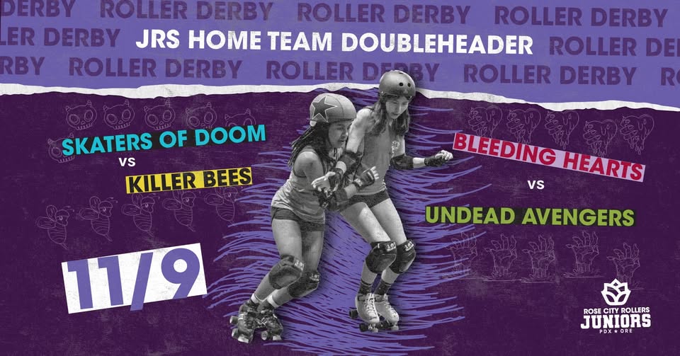 Juniors Roller Derby Doubleheader!