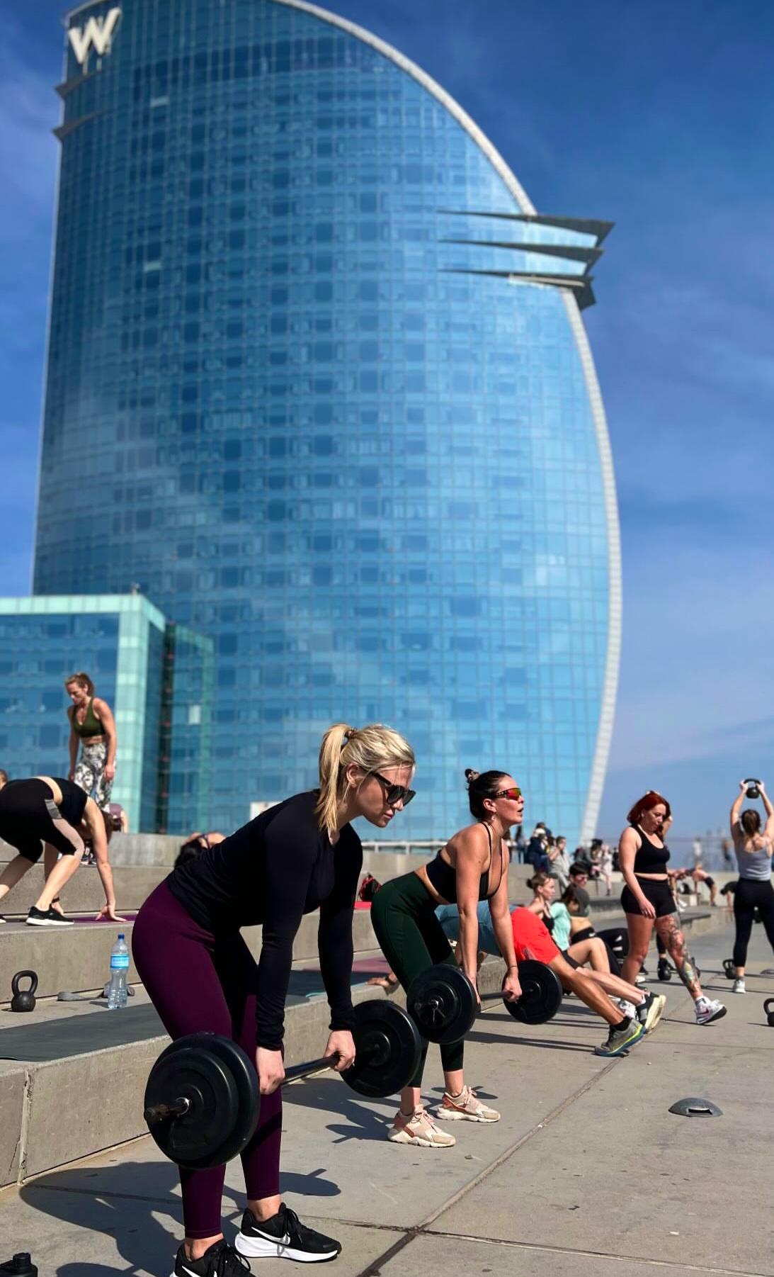 All Levels Outdoor Fitness Classes - fully equipped, overlooking the sea!