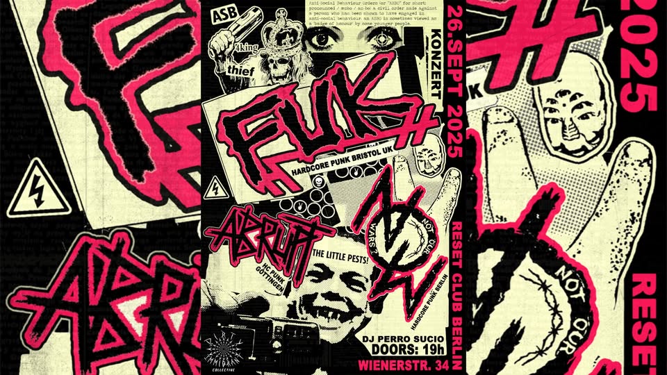 HARDCORE SPECIAL! FUK + ABRUPT + NOW