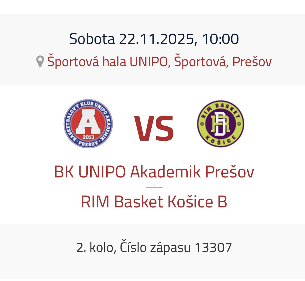BK UNIPO PO-RIM Basket KE “B”