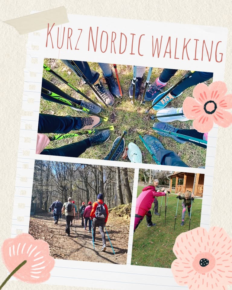 KURZ Nordic walking na Kuchajde