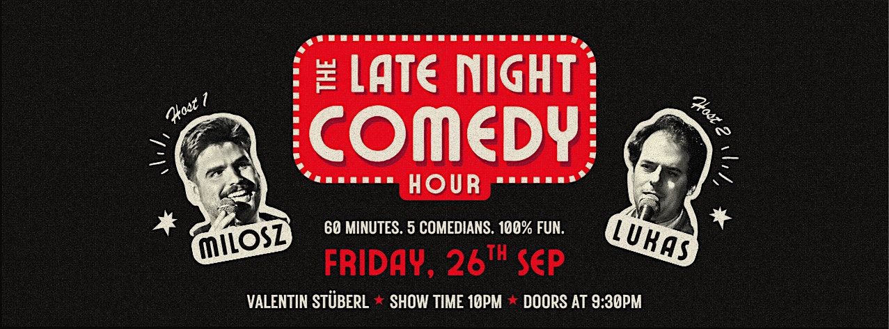 Late Night Comedy Hour (Free English Comedy Show in Berlin)