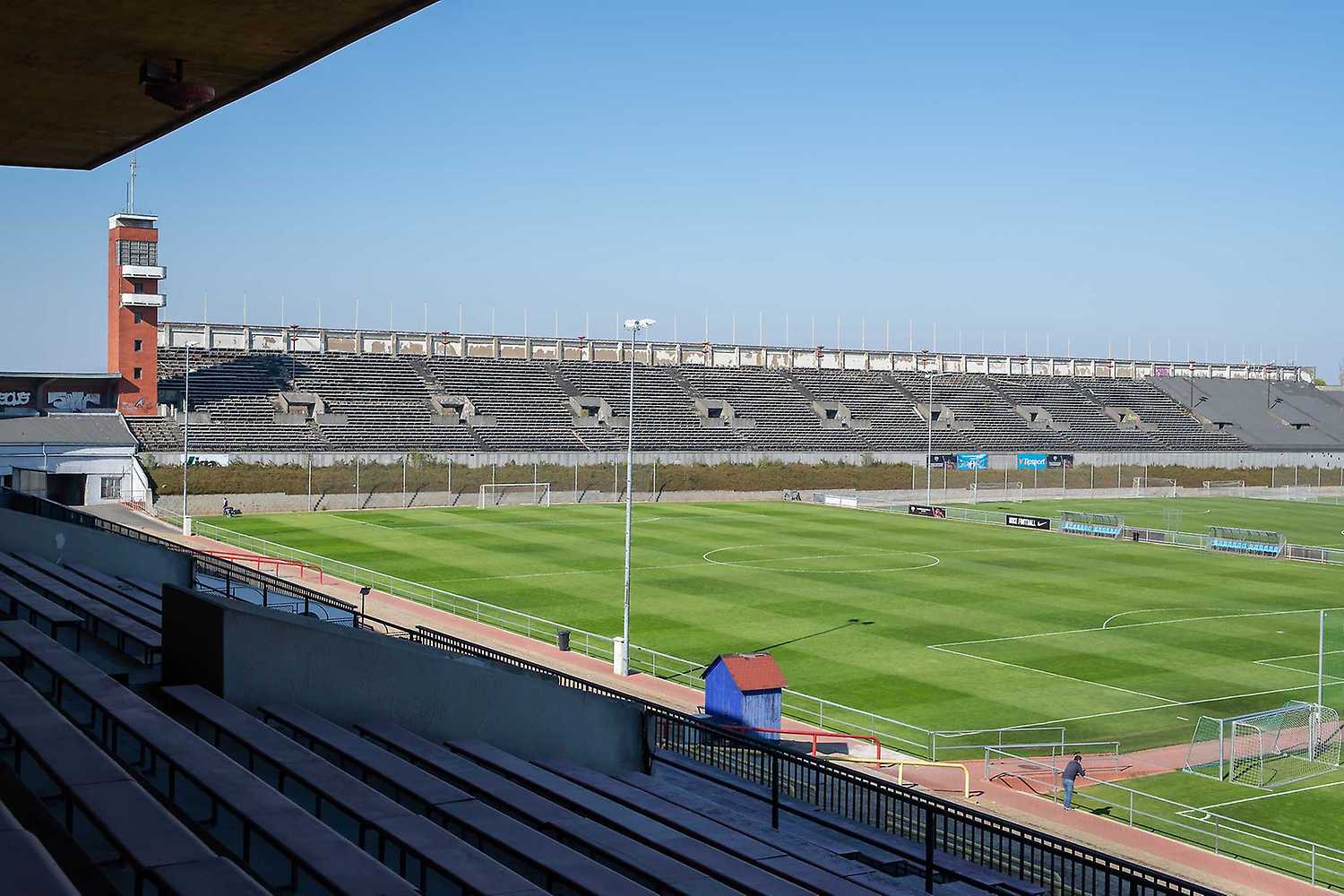 Velký strahovský stadion (prohlídka v německém jazyce)