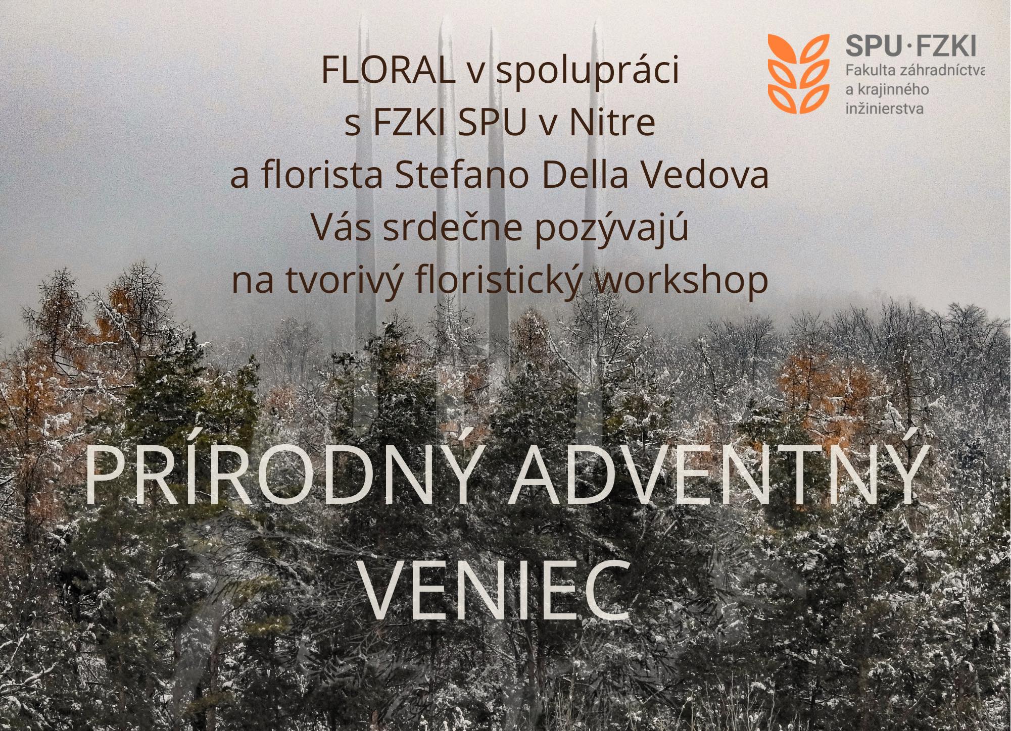 Workshop Prírodný adventný veniec