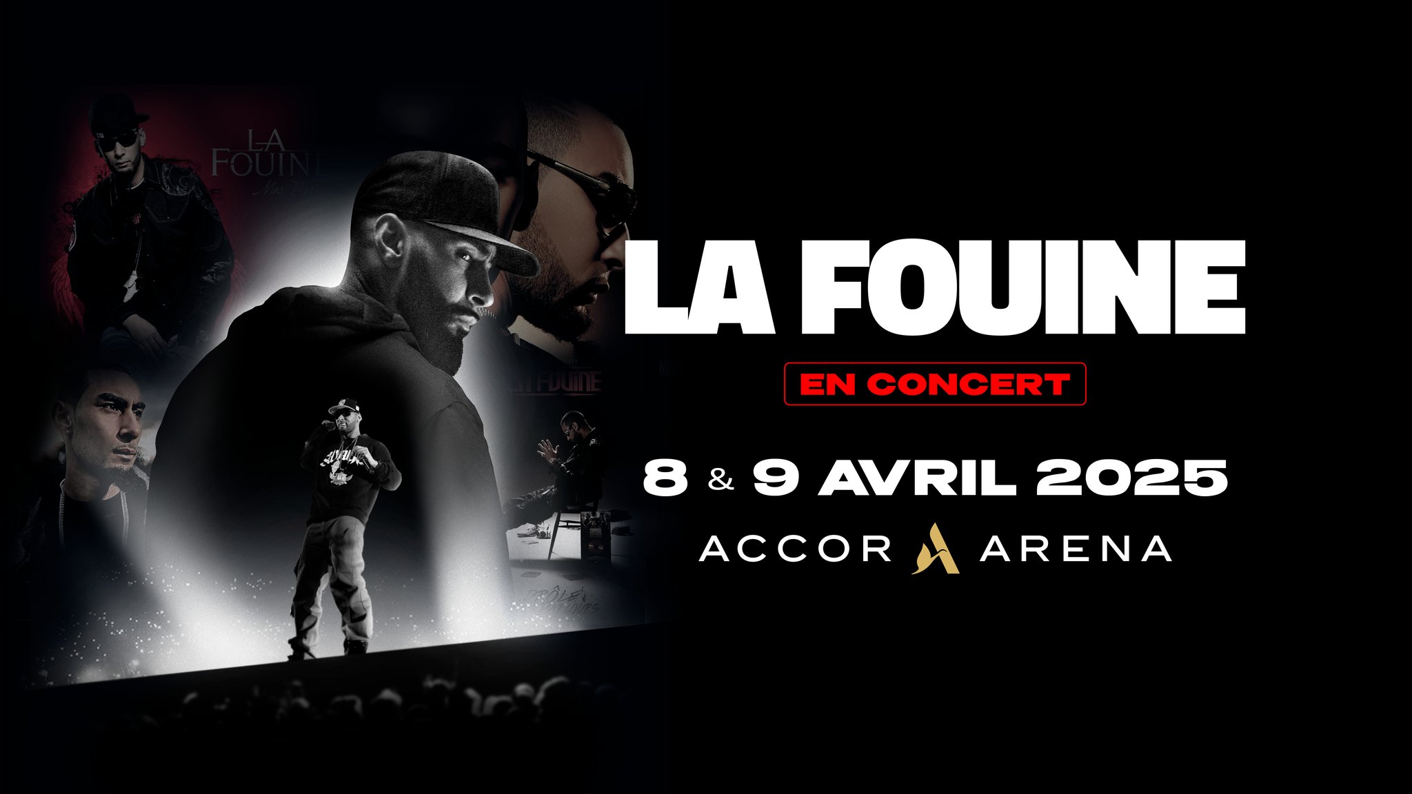 La Fouine • 8 & 9 avril 2025 • Accor Arena