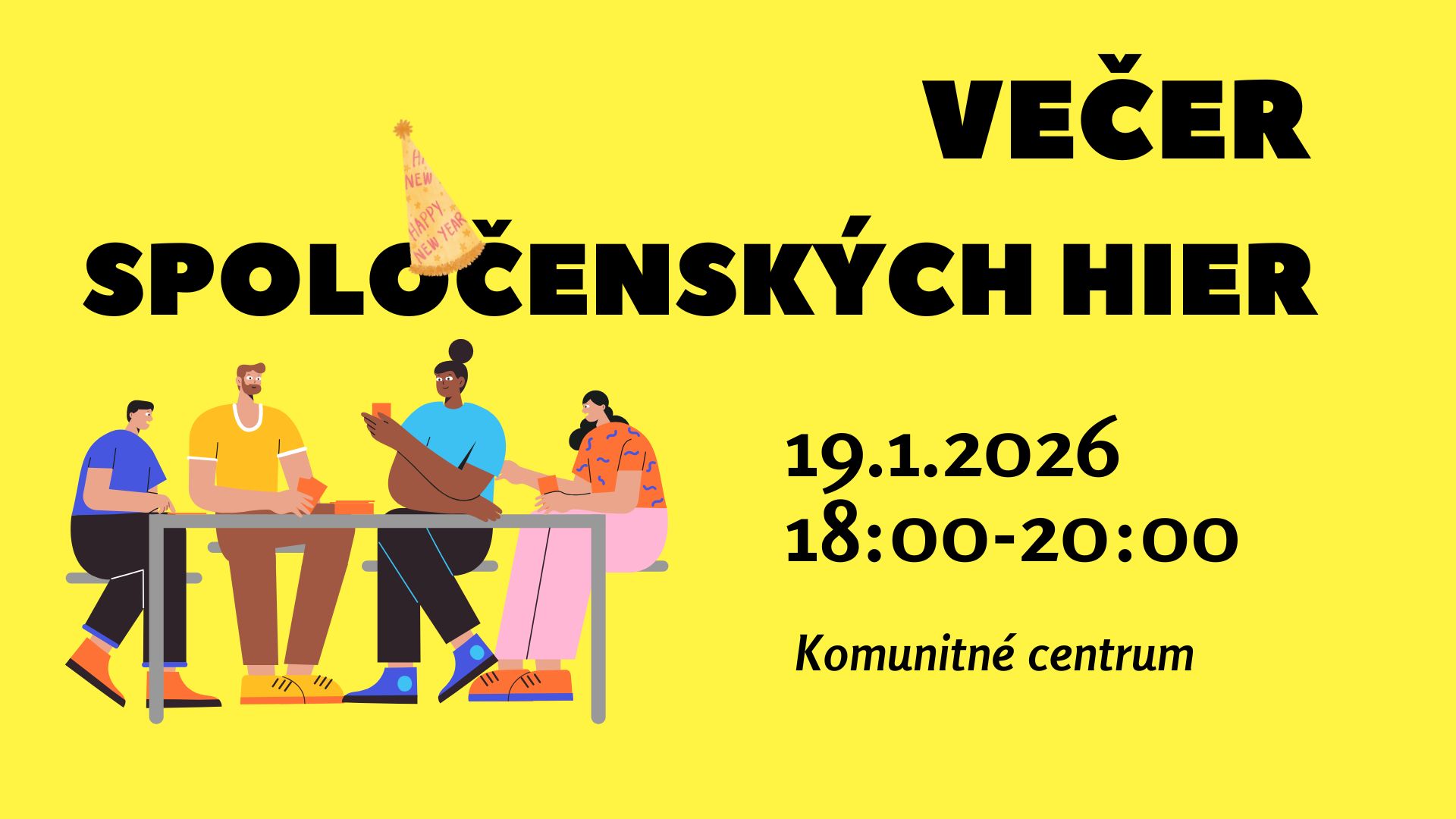 Večer spoločenských hier