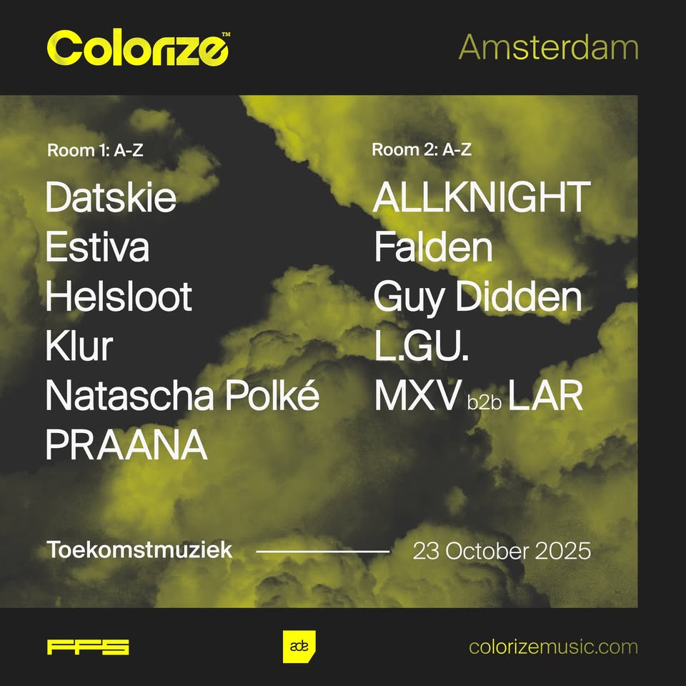 COLORIZE ADE 2025 @ TOEKOMSTMUZIEK, AMSTERDAM
