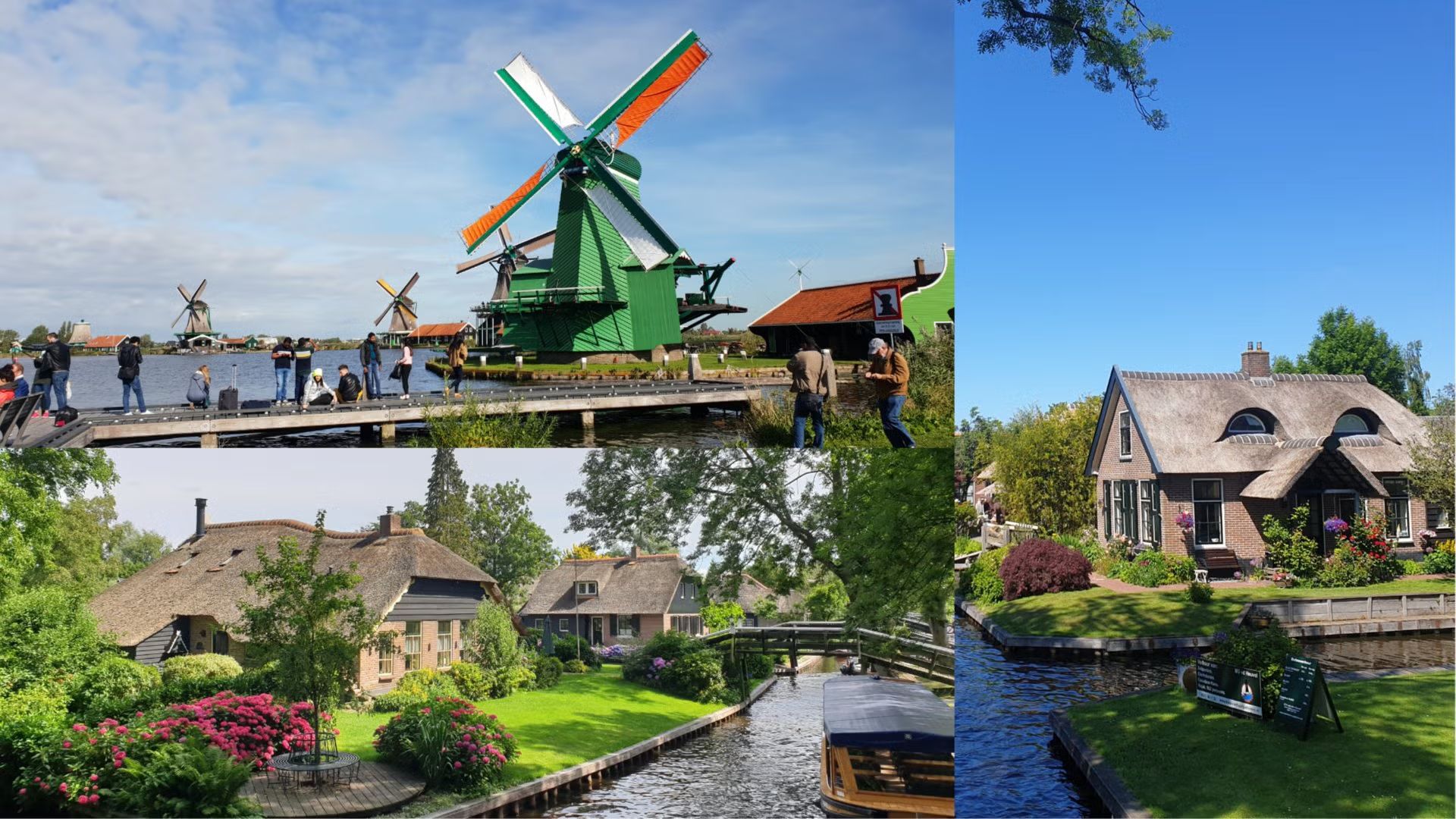 Giethoorn and Zaanse Schans Day Tour from Amsterdam