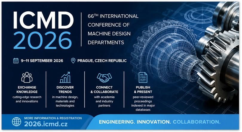 ICMD 2026 - The 66th International Conference of Machine Design Departments