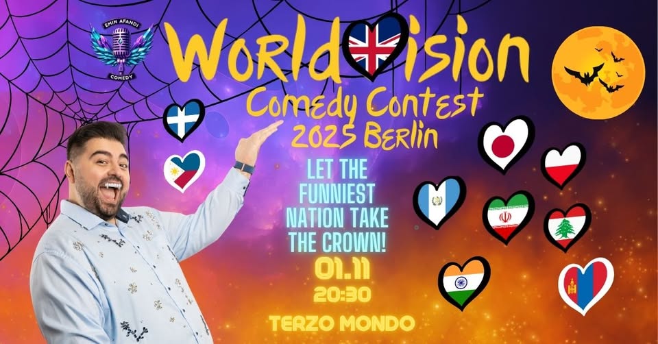 WorldVision Comedy Contest 01.11.2025 Berlin