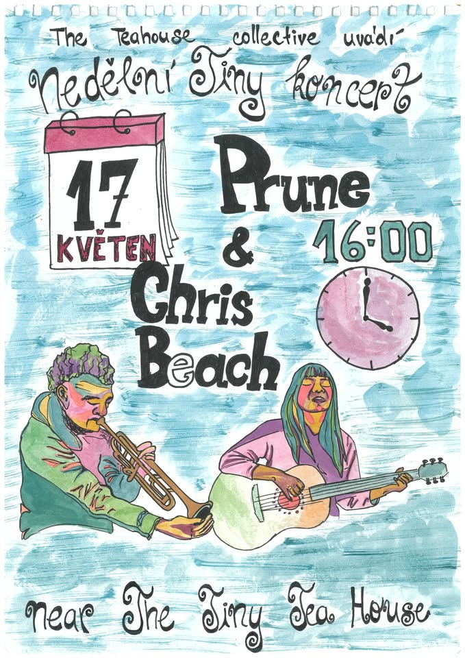 Nedělní Tiny Koncert - Prune + Chris Beach Duo