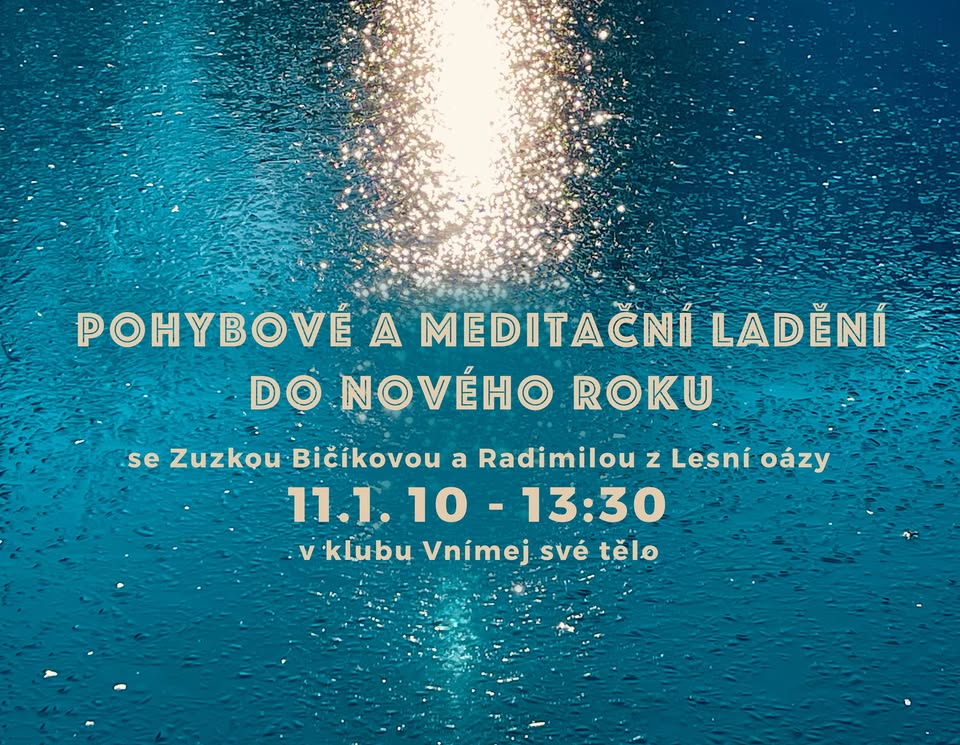 Pohybové a meditační ladění do nového roku se Zuzkou Bičíkovou a Radimilou z Lesní oázy