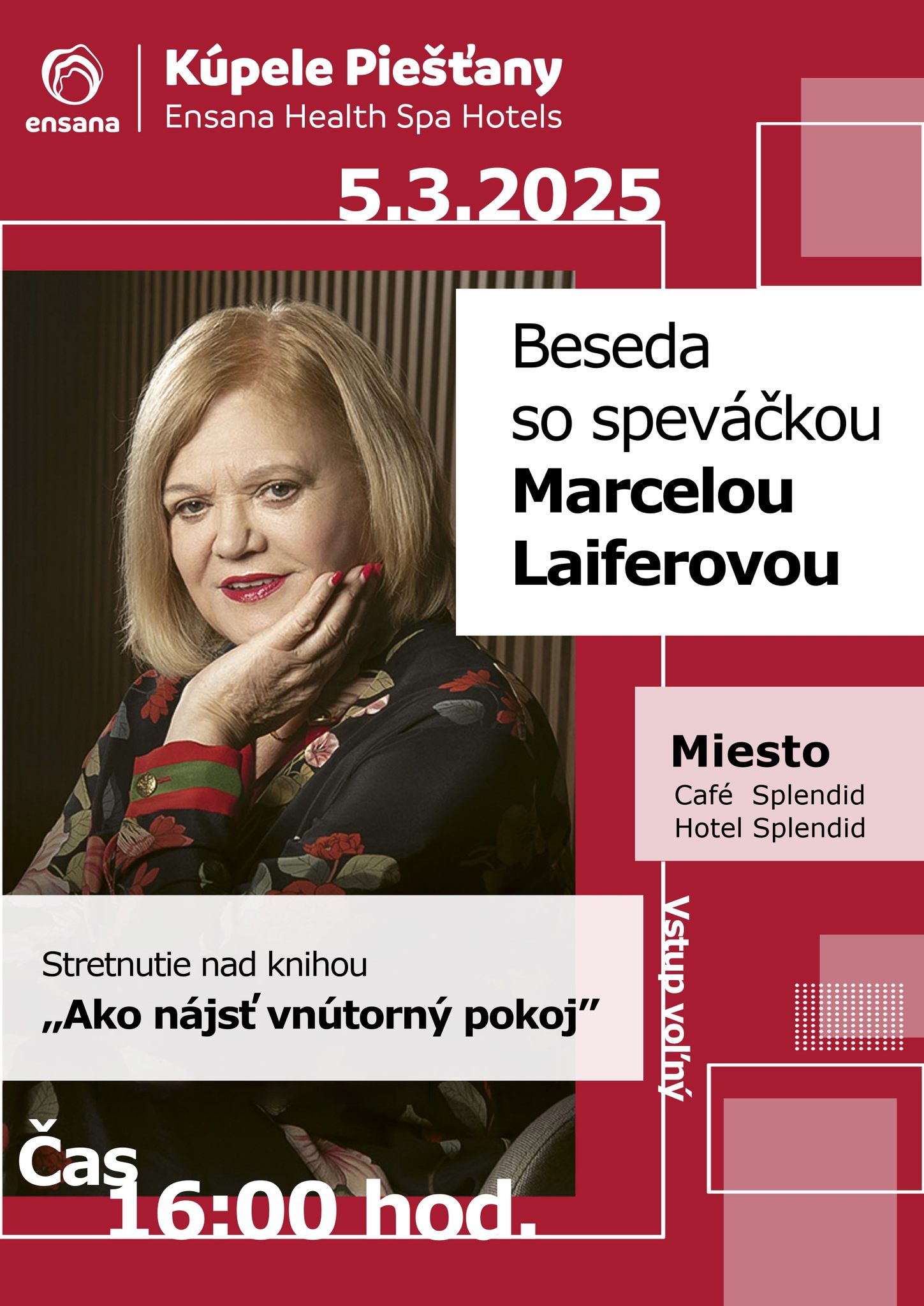 Beseda so speváčkou Marcelou Laiferovou