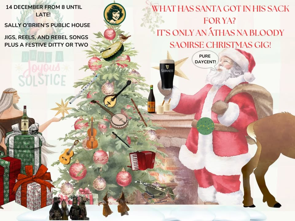 Winter Solstice Craic at Sally O'Brien's Public House - 3 Hours of Traditional and Rebel Music