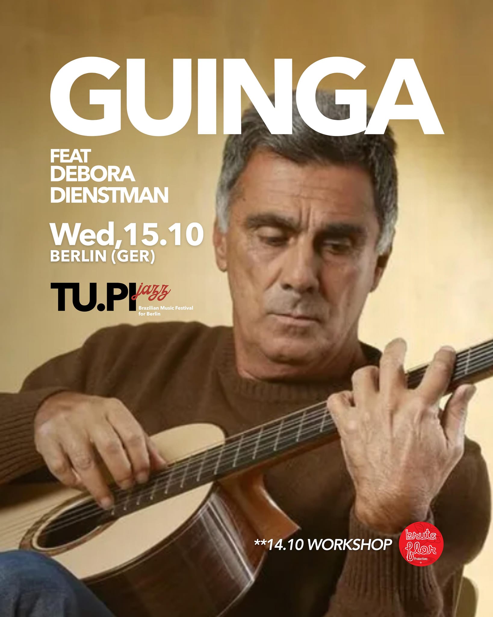 Tupi Jazz apresenta GUINGA feat Débora Dienstman