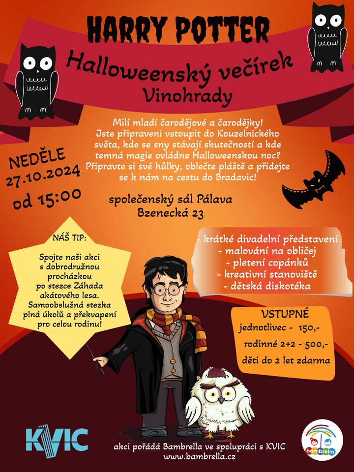 Halloweenský večírek na Vinohradech