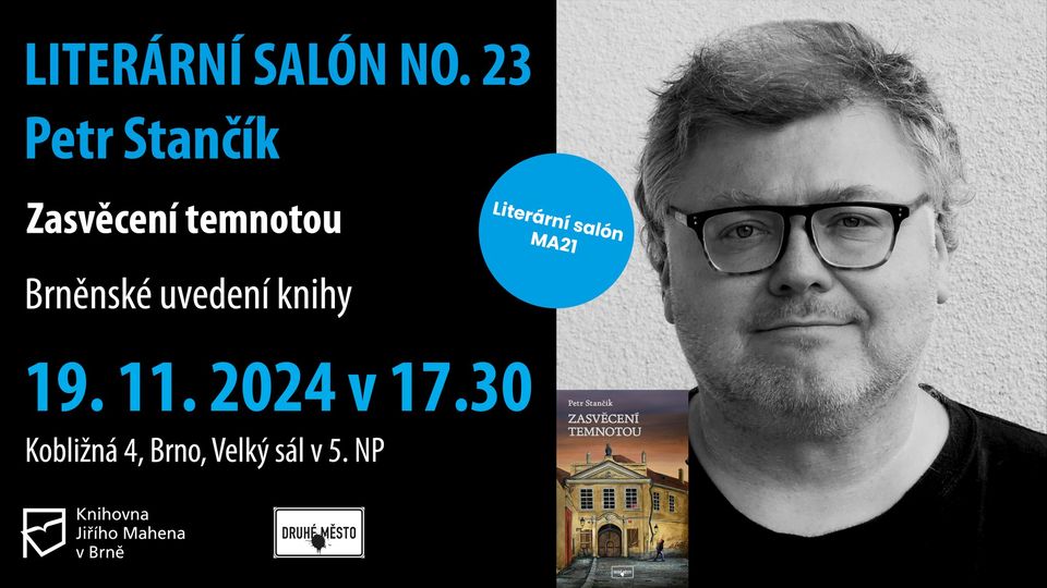Literární salón No. 23: Petr Stančík, Zasvěcení temnotou