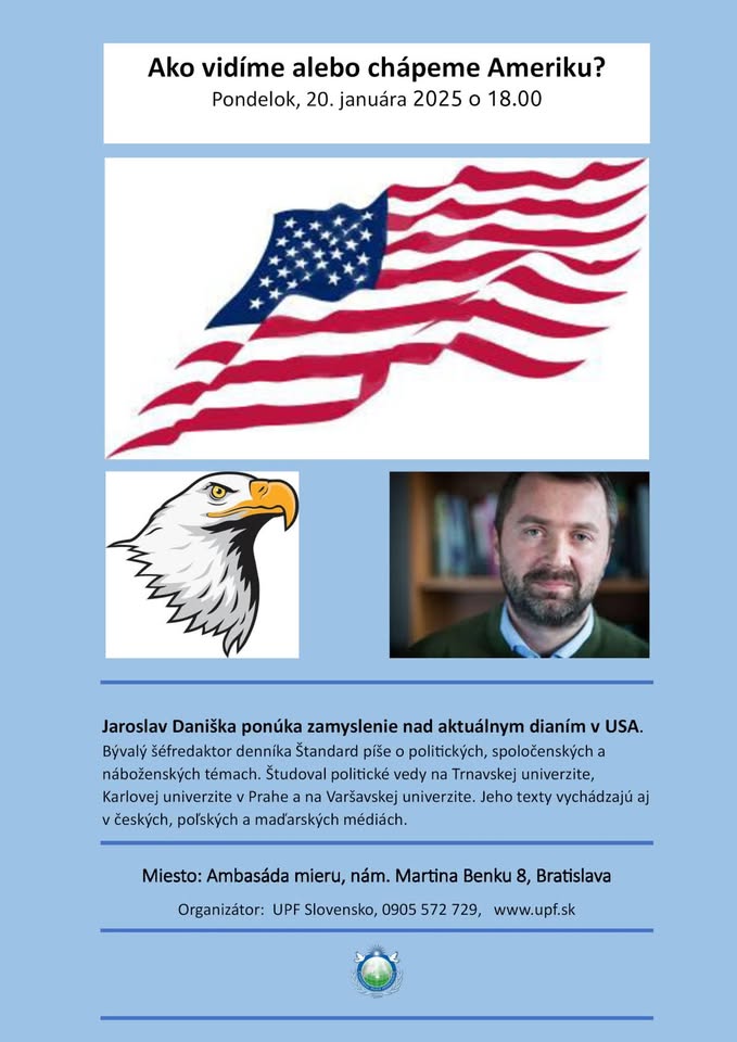 Ako vidíme alebo chápeme Ameriku?