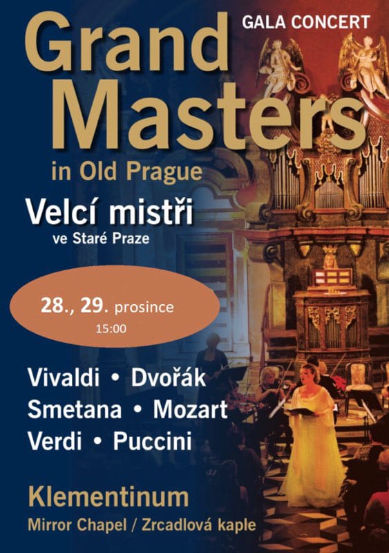 28. a 29. 12. 24 Velcí mistři ve Staré Praze