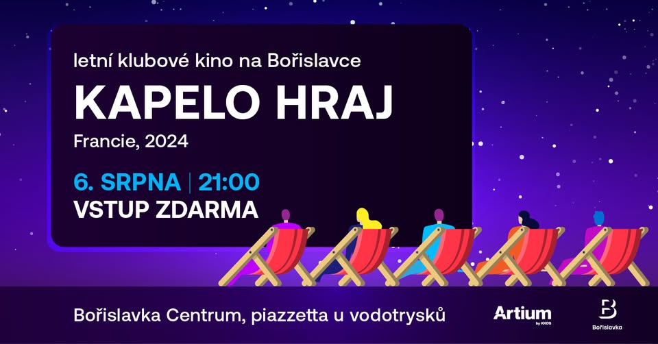 Kapelo, hraj! | Letní klubové kino na Bořislavce