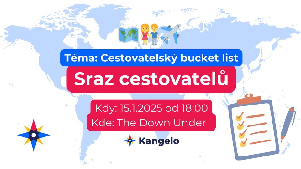 Sraz cestovatelů č. 79 - Pivko & pokec | Praha | Téma: Cestovatelský BUCKET LIST