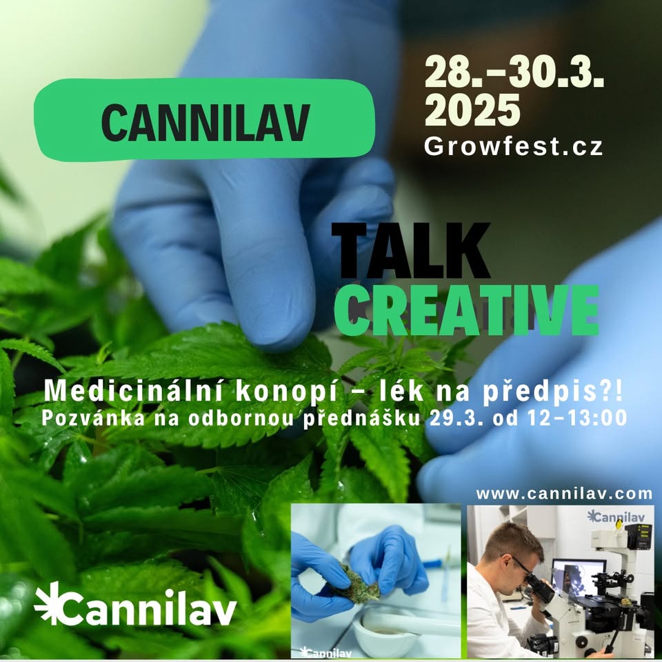 Pozvánka na přednášku: "Medicinální konopí - lék na předpis?!"