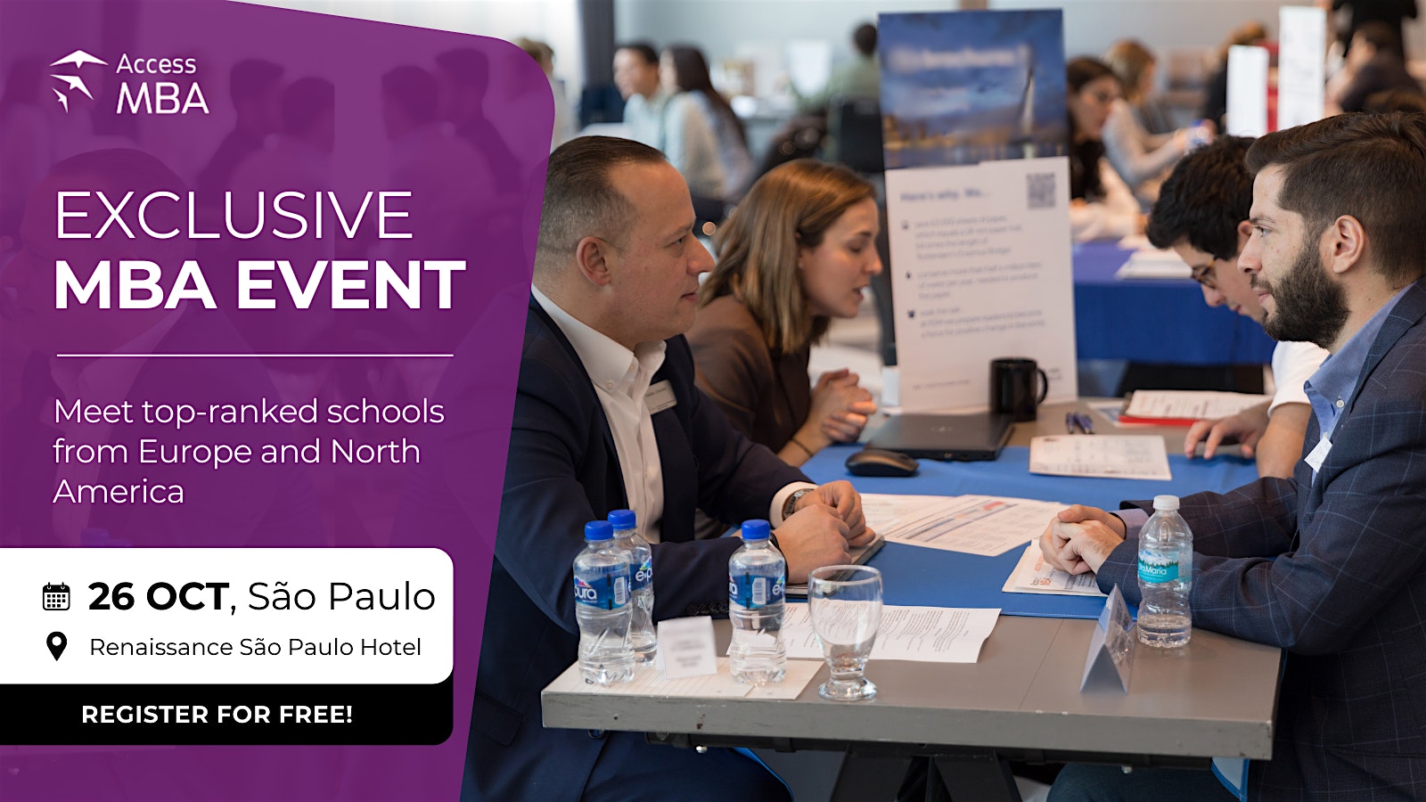 GAIN A GLOBAL BUSINESS VISION WITH THE RIGHT MBA ON 26 OCT IN SÃO PAULO