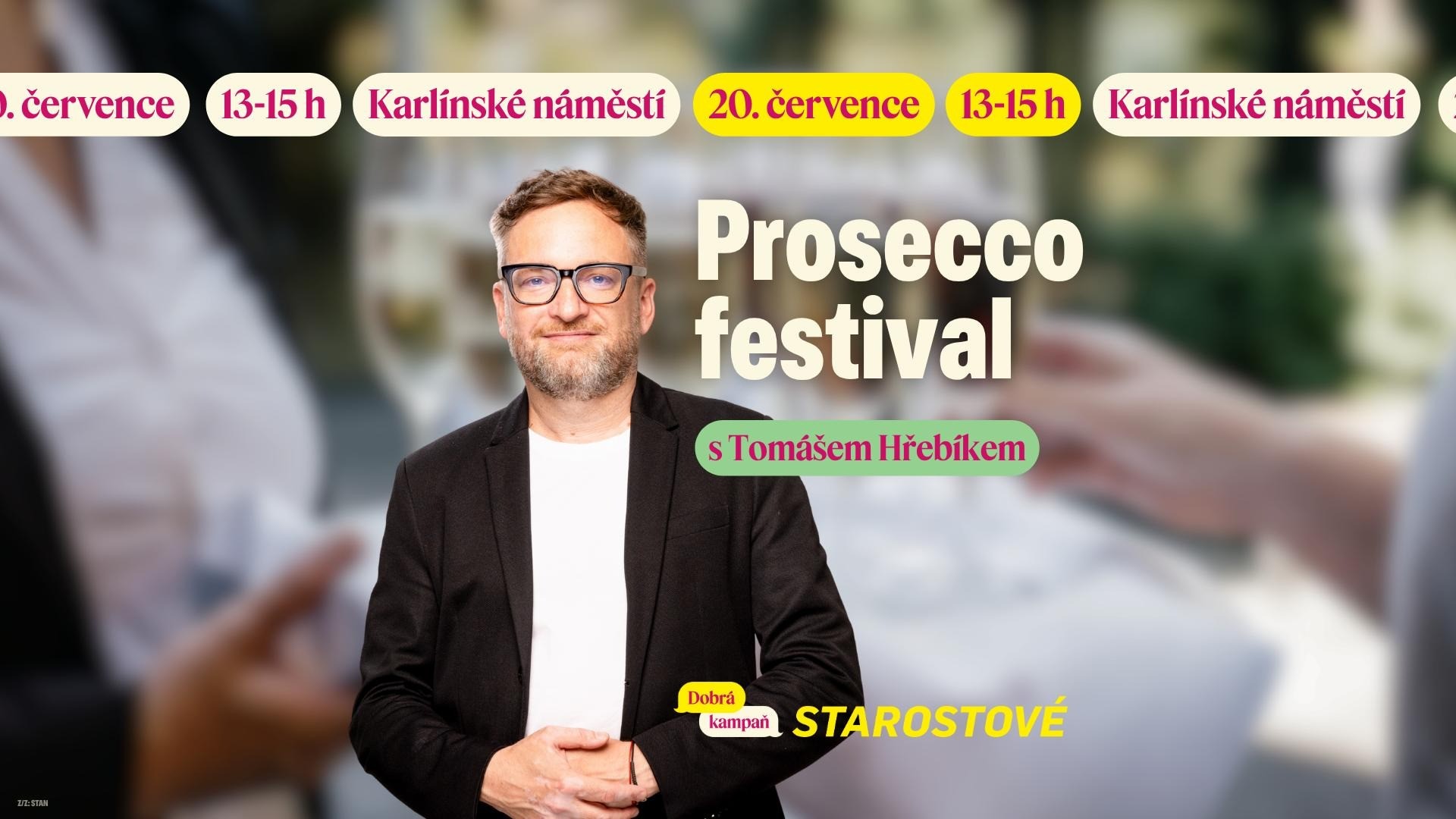 Prosecco festival s Tomášem Hřebíkem